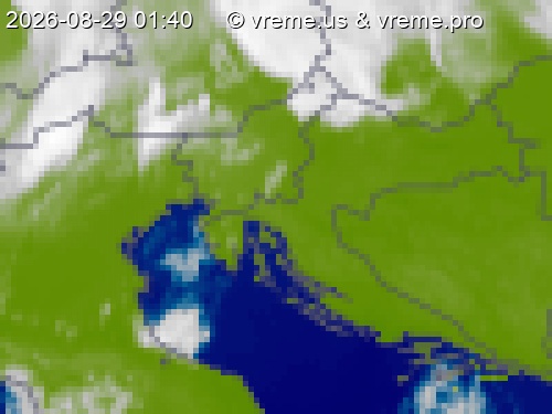 Oblačnost Slovenija