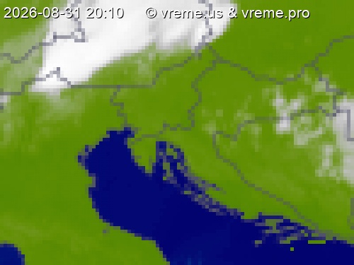 Oblačnost Slovenija