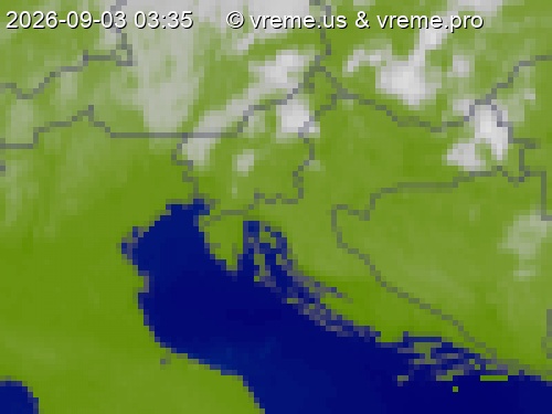 Oblačnost Slovenija