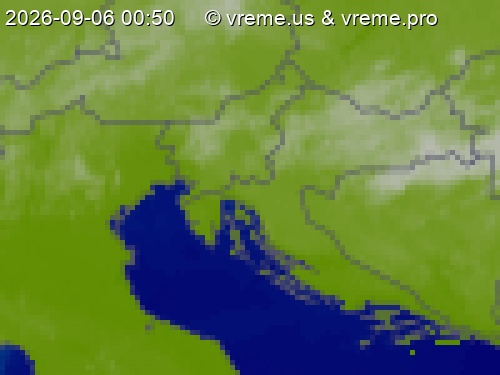 Oblačnost Slovenija