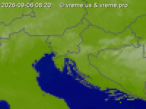 Oblačnost Slovenija
