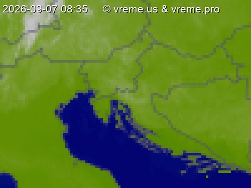 Oblačnost Slovenija