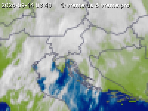Oblačnost Slovenija