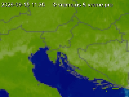 Oblačnost Slovenija