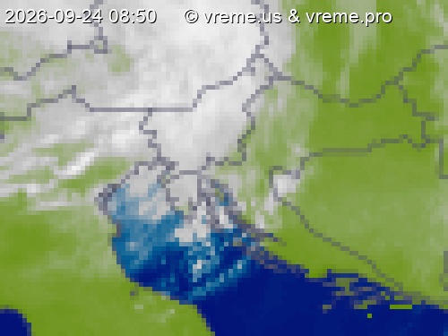 Oblačnost Slovenija