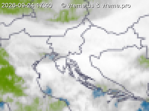 Oblačnost Slovenija
