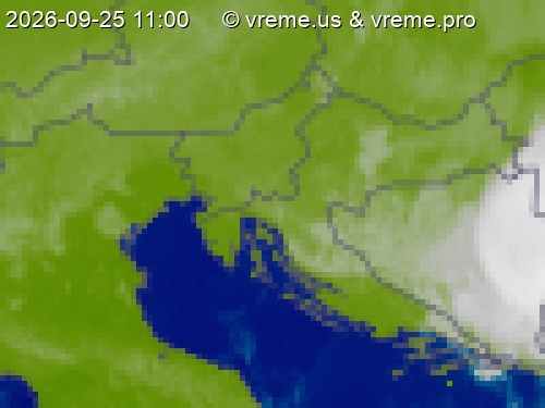 Oblačnost Slovenija