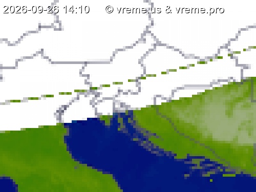 Oblačnost Slovenija
