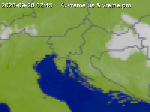 Oblačnost Slovenija