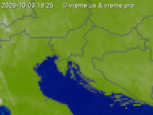 Oblačnost Slovenija