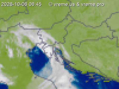 Oblačnost Slovenija