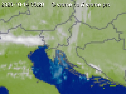 Oblačnost Slovenija