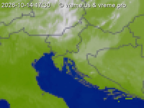 Oblačnost Slovenija