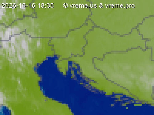 Oblačnost Slovenija