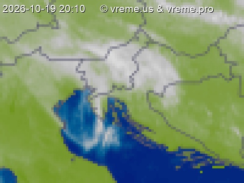 Oblačnost Slovenija