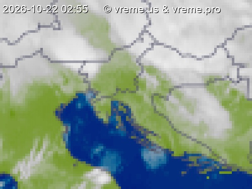 Oblačnost Slovenija