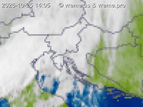 Oblačnost Slovenija