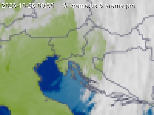 Oblačnost Slovenija