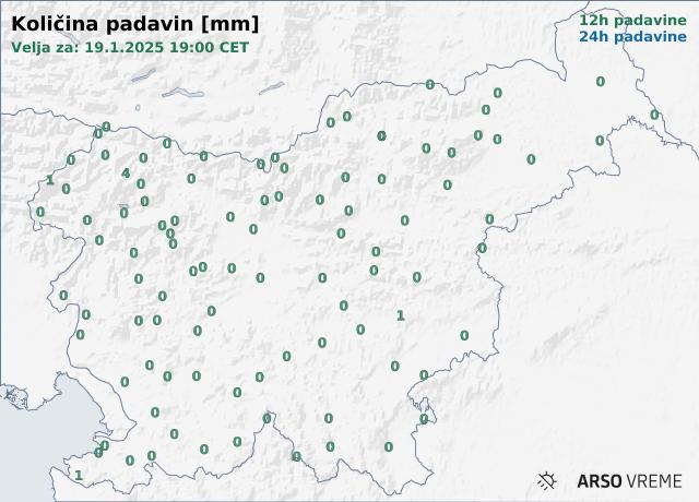 Količina padavin