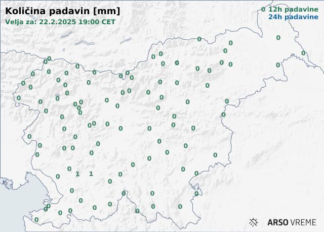 Količina padavin