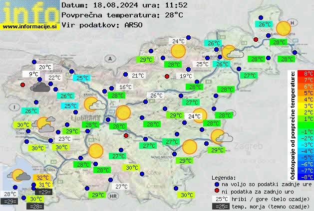 Trenutno vreme 