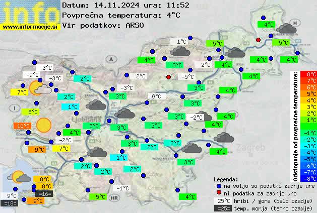 Trenutno vreme 