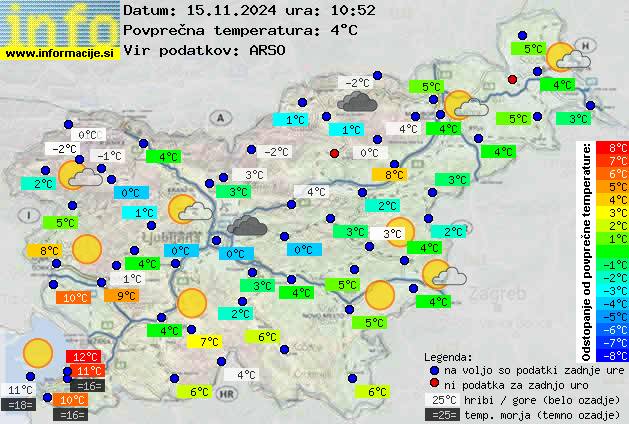 Trenutno vreme 