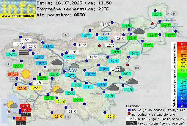 Trenutno vreme 