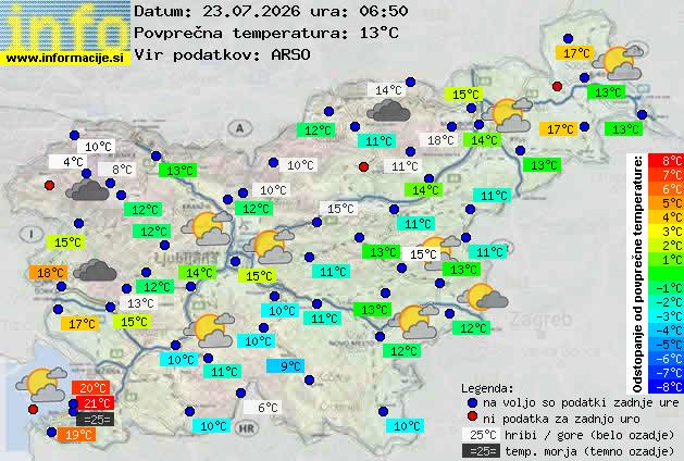 Trenutno vreme 