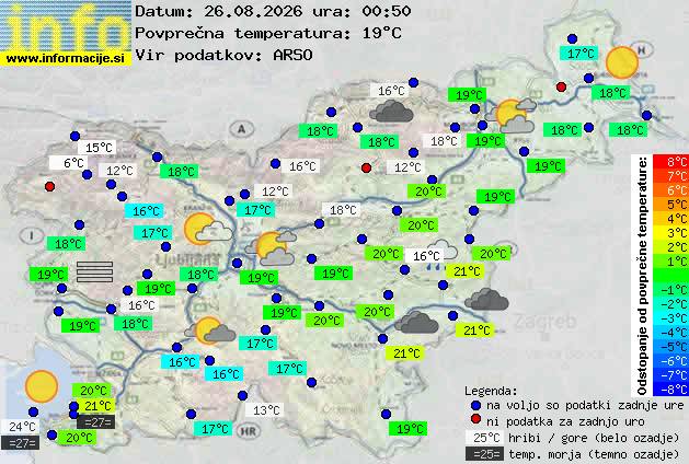 Trenutno vreme 